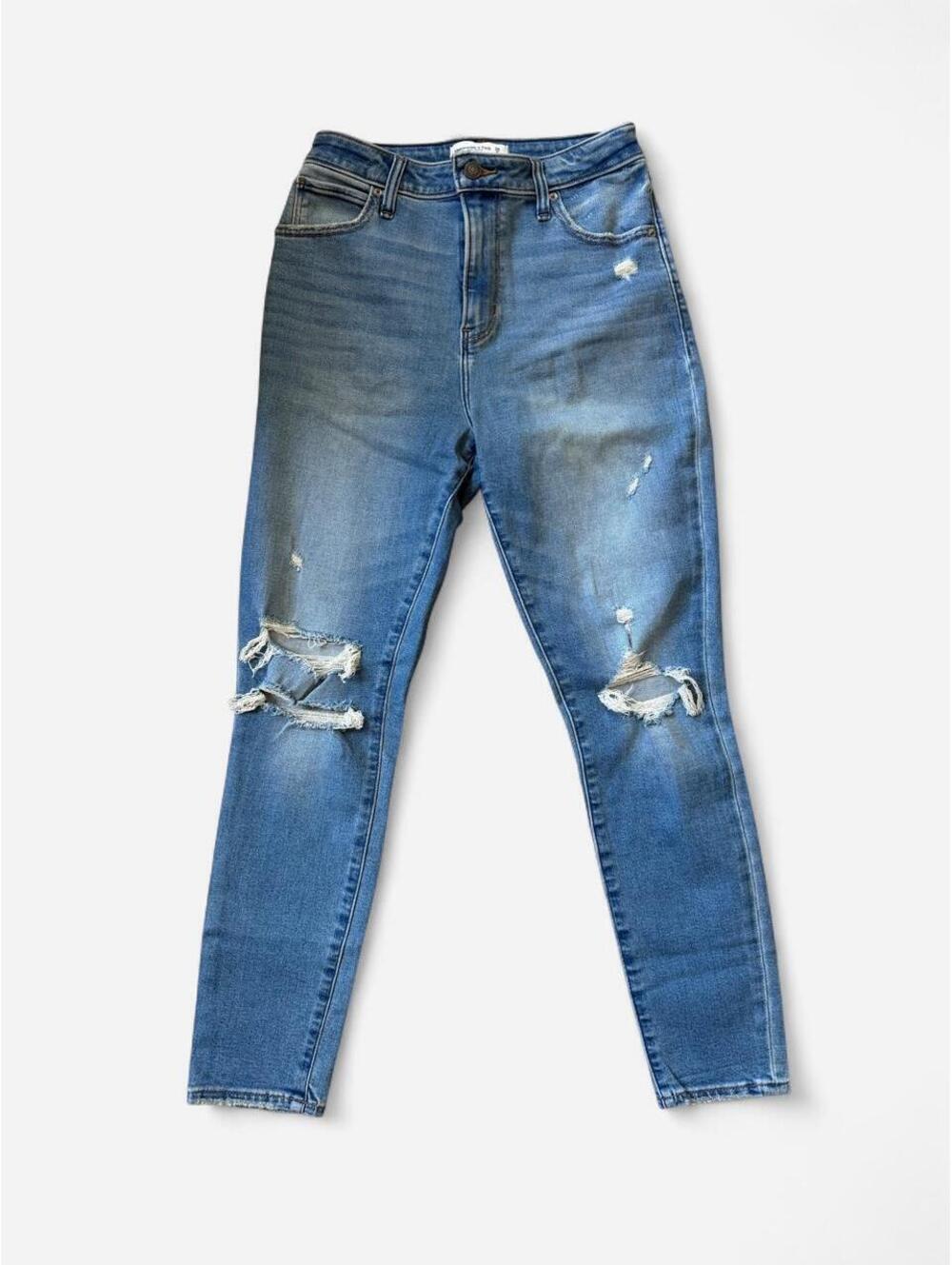 Abercrombie & Fitch Women's Blue Jeans